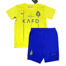 Al Nassr FC Lasten Kotipelipaita 2023-24 Jalkapallo Pelipaidat Peliasut