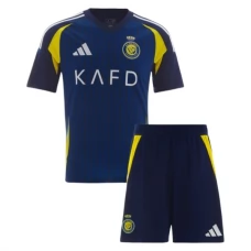Al Nassr FC Lasten Vieraspelipaita 2024-25 Jalkapallo Pelipaidat Peliasut