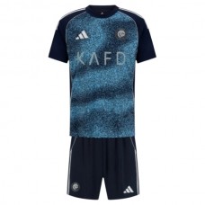 Al Nassr FC Lasten Vieraspelipaita 2025-26 Jalkapallo Pelipaidat Peliasut