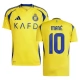 Al Nassr FC Mané 10 Kotipelipaita 2024-25 Jalkapallo Pelipaidat Peliasut