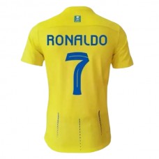 Al Nassr FC Ronaldo 7 Kotipelipaita 2023-24 Jalkapallo Pelipaidat Peliasut