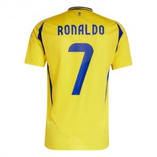 Al Nassr FC Ronaldo 7 Kotipelipaita 2024-25 Jalkapallo Pelipaidat Peliasut