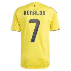 Al Nassr FC Ronaldo 7 Kotipelipaita 2025-26 Jalkapallo Pelipaidat Peliasut