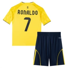 Al Nassr FC Ronaldo 7 Lasten Kotipelipaita 2025-26 Jalkapallo Pelipaidat Peliasut