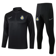Al Nassr FC Verryttelypuku 2024-25 - 1-4 Zip Musta