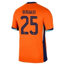 Alankomaat Bergwijn 25 Kotipelipaita EM 2024 Jalkapallo Pelipaidat Peliasut