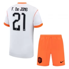 Alankomaat F.De Jong 21 MM Vieraspaita 2026 Lasten Pelipaita