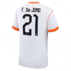 Alankomaat F.De Jong 21 MM Vieraspaita 2026 Pelipaita