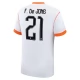 Alankomaat F.De Jong 21 MM Vieraspaita 2026 Pelipaita