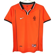 Alankomaat Kotipelipaita Retro 1998 Jalkapallo Pelipaidat Peliasut