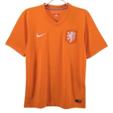 Alankomaat Kotipelipaita Retro 2014 Jalkapallo Pelipaidat Peliasut