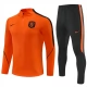 Alankomaat Lasten Tracksuit 2026-27 - 1-4 Zip Oranssi