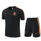 Alankomaat Lasten Tracksuit(Paita+Shorts) 2026-27 Musta