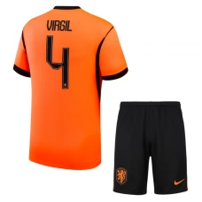 Alankomaat Virgil 4 MM Kotipaita 2026 Lasten Pelipaita