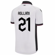 Albania Asllani 21 Vieraspelipaita EM 2024 Jalkapallo Pelipaidat Peliasut