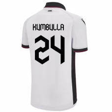Albania Kumbulla 24 Vieraspelipaita EM 2024 Jalkapallo Pelipaidat Peliasut