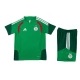 Algeria Lasten Tracksuit(Paita+Shorts) 2026-27 Vihreä