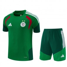 Algeria Lasten Tracksuit(Paita+Shorts) 2026-27 Vihreä