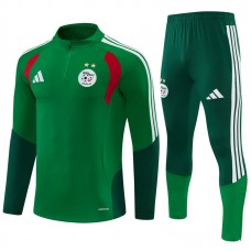 Algeria Tracksuit 2026-27 - 1-4 Zip Vihreä