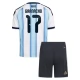Argentiina Garnacho 17 MM Kotipaita 2026 Lasten Pelipaita