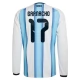 Argentiina Garnacho 17 MM Kotipaita 2026 Pelipaita Long Sleeve