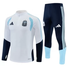 Argentiina Lasten Tracksuit 2026-27 - 1-4 Zip Valkoinen