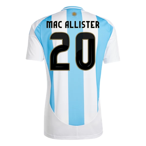 Argentiina Mac Allister 20 Kotipelipaita Copa América 2024 Jalkapallo Pelipaidat Peliasut