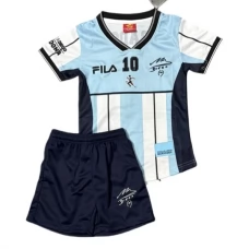 Argentiina Maradona 10 Lasten Kotipelipaita Retro 2001 Jalkapallo Pelipaidat Peliasut