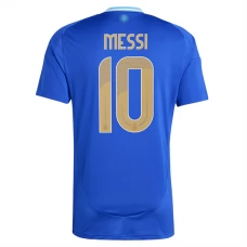 Argentiina Messi 10 Vieraspelipaita Copa América 2024 Jalkapallo Pelipaidat Peliasut