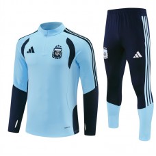 Argentiina Tracksuit 2026-27 - 1-4 Zip Sininen