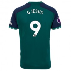 Arsenal FC G.Jesus 9 Kolmas Pelipaita 2023-24 Jalkapallo Pelipaidat Peliasut