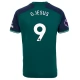 Arsenal FC G.Jesus 9 Kolmas Pelipaita 2023-24 Jalkapallo Pelipaidat Peliasut