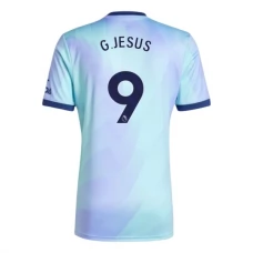 Arsenal FC G.Jesus 9 Kolmas Pelipaita 2024-25 Jalkapallo Pelipaidat Peliasut