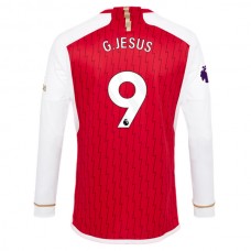 Arsenal FC G.Jesus 9 Kotipelipaita 2023-24 Jalkapallo Pelipaidat Peliasut(L/S)