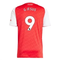 Arsenal FC G.Jesus 9 Kotipelipaita 2025-26 Jalkapallo Pelipaidat Peliasut