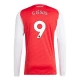 Arsenal FC G.Jesus 9 Kotipelipaita 2025-26 Jalkapallo Pelipaidat Peliasut(L/S)