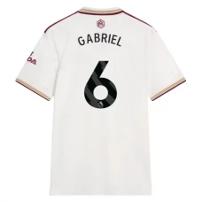 Arsenal FC Gabriel 6 Kolmas Pelipaita 2025-26 Jalkapallo Pelipaidat Peliasut