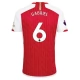Arsenal FC Gabriel 6 Kotipelipaita 2023-24 Jalkapallo Pelipaidat Peliasut