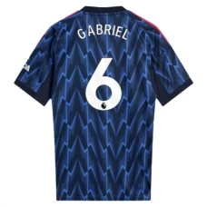 Arsenal FC Gabriel 6 Vieraspelipaita 2025-26 Jalkapallo Pelipaidat Peliasut