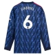 Arsenal FC Gabriel 6 Vieraspelipaita 2025-26 Jalkapallo Pelipaidat Peliasut(L/S)