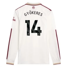 Arsenal FC Gyökeres 14 Kolmas Pelipaita 2025-26 Jalkapallo Pelipaidat Peliasut(L/S)