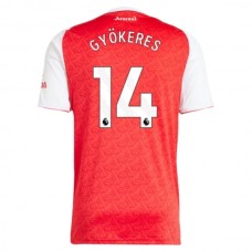 Arsenal FC Gyökeres 14 Kotipelipaita 2025-26 Jalkapallo Pelipaidat Peliasut