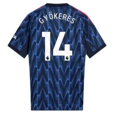 Arsenal FC Gyökeres 14 Vieraspelipaita 2025-26 Jalkapallo Pelipaidat Peliasut