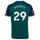 Arsenal FC Havertz 29 Kolmas Pelipaita 2023-24 Jalkapallo Pelipaidat Peliasut