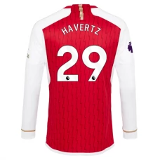 Arsenal FC Havertz 29 Kotipelipaita 2023-24 Jalkapallo Pelipaidat Peliasut(L/S)