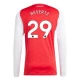 Arsenal FC Havertz 29 Kotipelipaita 2025-26 Jalkapallo Pelipaidat Peliasut(L/S)