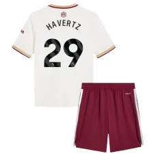 Arsenal FC Havertz 29 Lasten Kolmas Pelipaita 2025-26 Jalkapallo Pelipaidat Peliasut