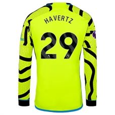 Arsenal FC Havertz 29 Vieraspelipaita 2023-24 Jalkapallo Pelipaidat Peliasut(L/S)