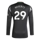 Arsenal FC Havertz 29 Vieraspelipaita 2024-25 Jalkapallo Pelipaidat Peliasut(L/S)