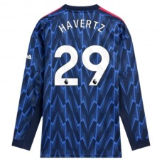 Arsenal FC Havertz 29 Vieraspelipaita 2025-26 Jalkapallo Pelipaidat Peliasut(L/S)